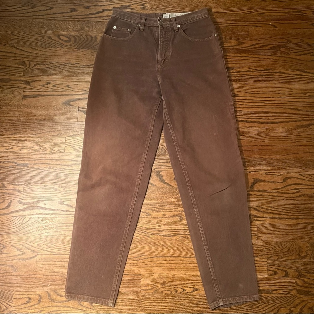 Abercrombie & Fitch High-Rise Women's Jeans in Brown